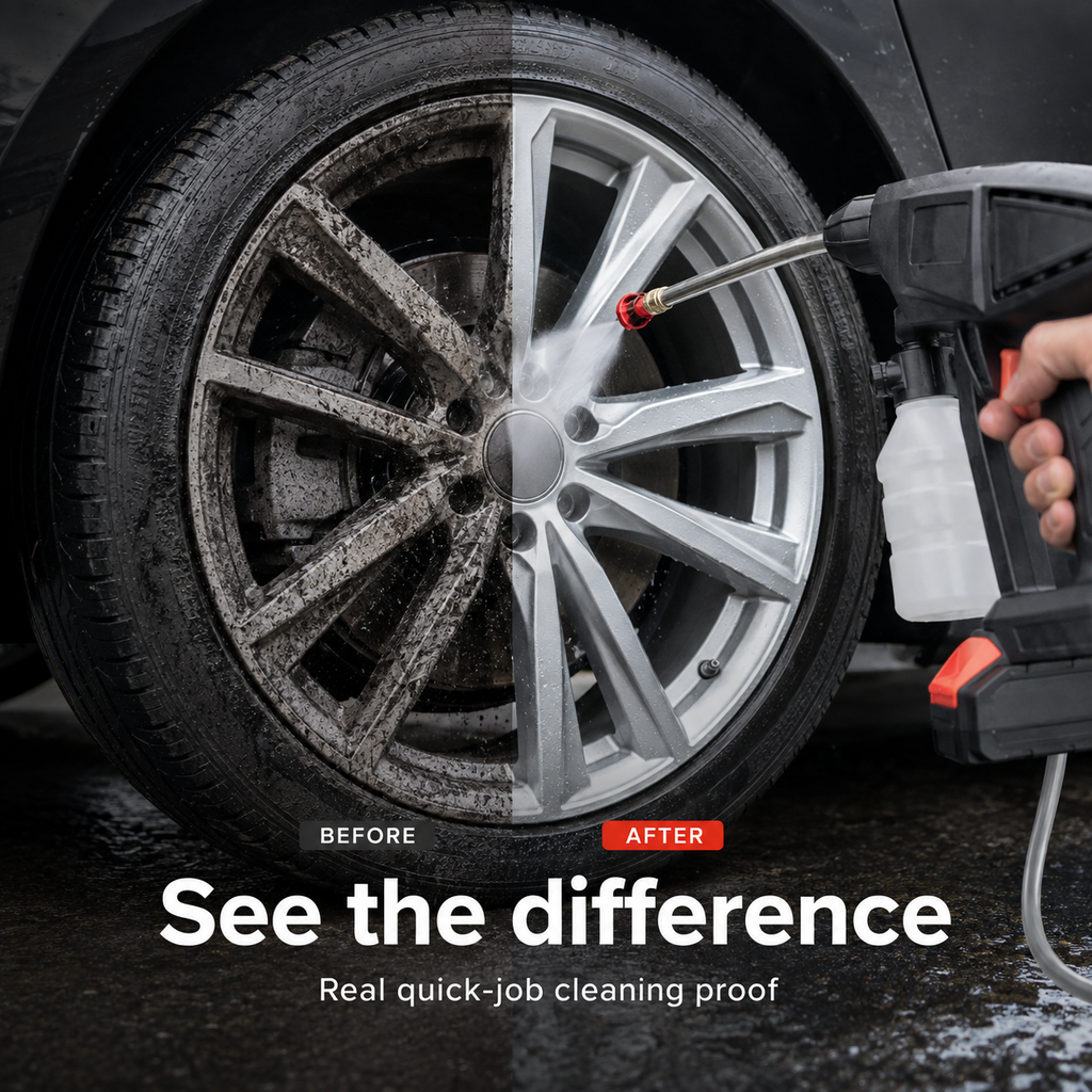 Cleaner Cars, Bikes & Outdoor Gear — Faster With AquaJet Pro