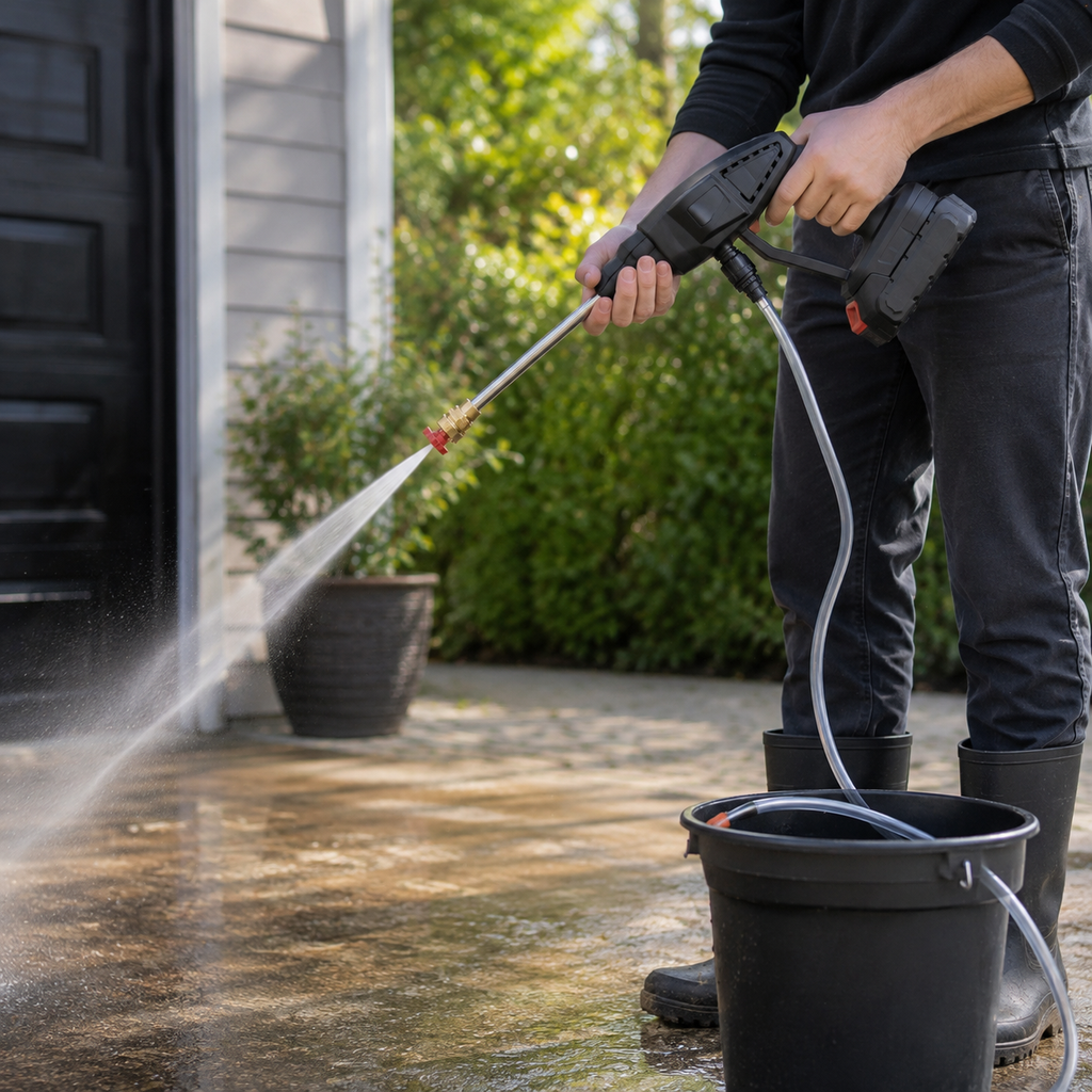 AquaJet Pro™ Portable Cordless Power Washer