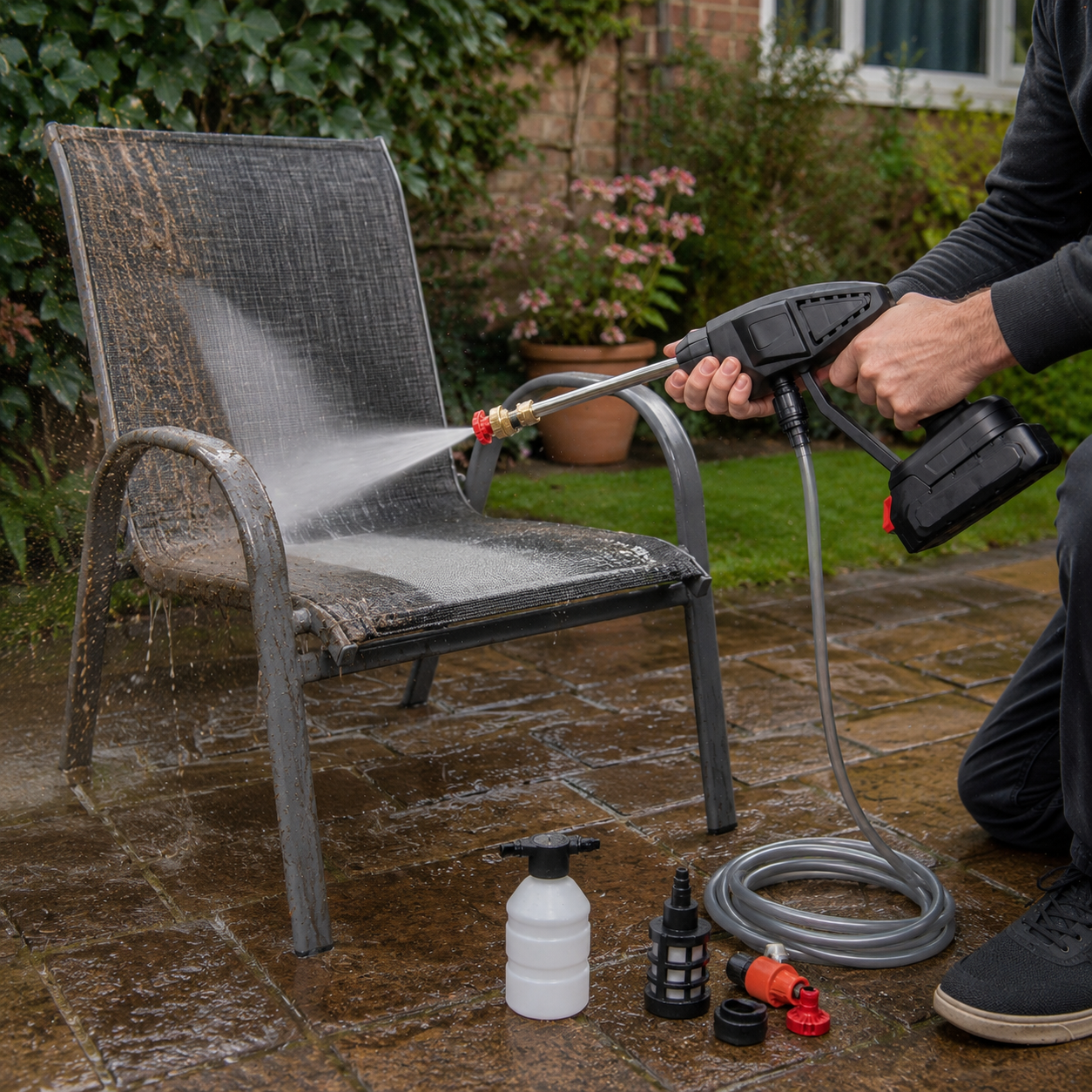 AquaJet Pro™ Portable Cordless Power Washer